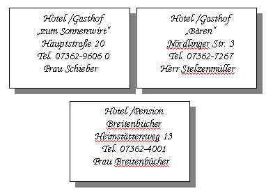 Unterkunft