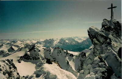Hochzug Gipfelkreuz