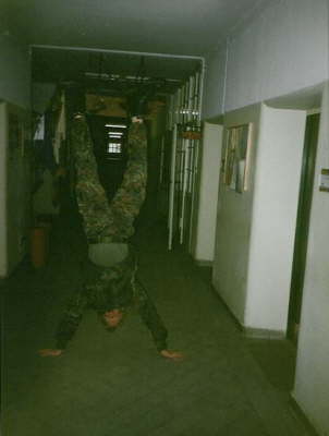 Hochzug Handstand