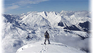 snowboardhintergrund
